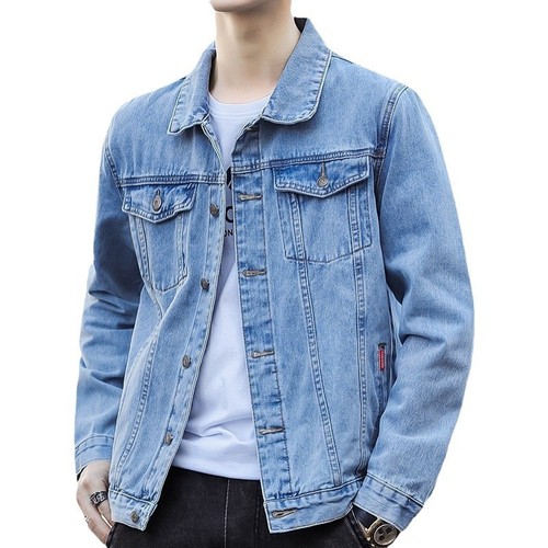 Men denim jacket classic - jacket,