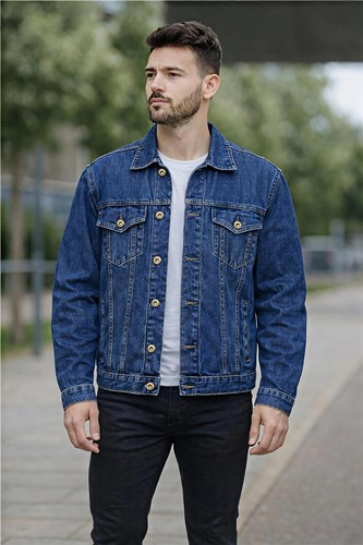 Mens denim jacket - mens, classic