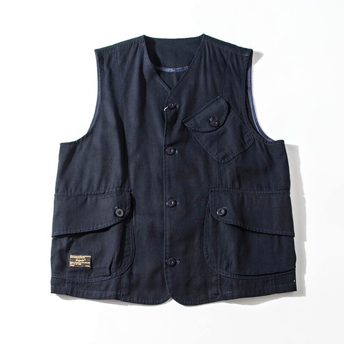 Men loose cargo vest - loose,