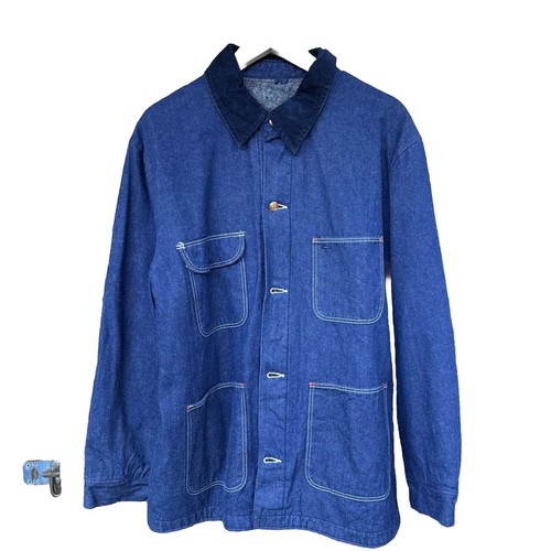 Denim work jacket - denim,