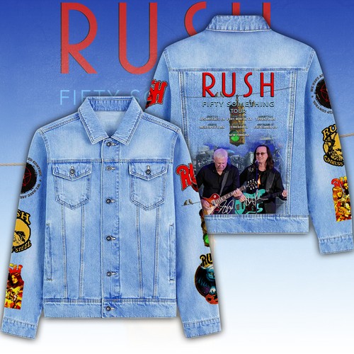 Rush tour 2026 denim - rush, jacket