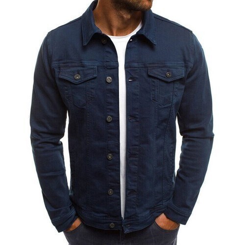 Mens denim jacket loose - mens,