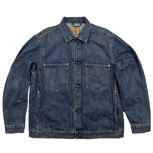 Levis jacket mens dark blue - levis,