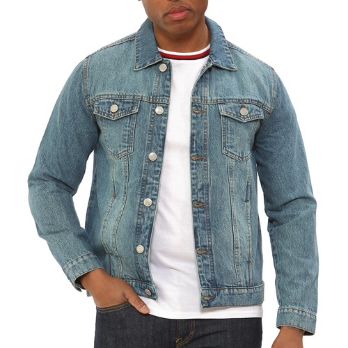 Mens jacket denim trucker - jacket,