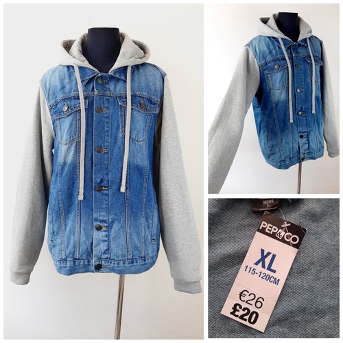 Mens denim jacket - denim, xl