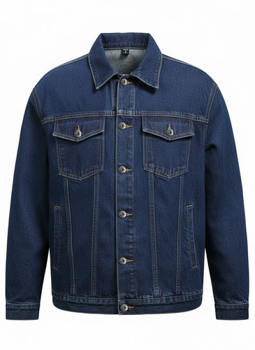Men denim jacket 100 - jacket,, 100%
