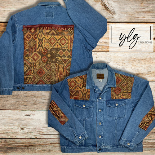Hand crafted denim - jacket, ooak
