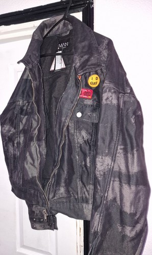 Boohooman denim jacket - boohooman, xl