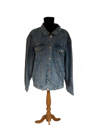 Blue denim kakamee jacket - jacket, size