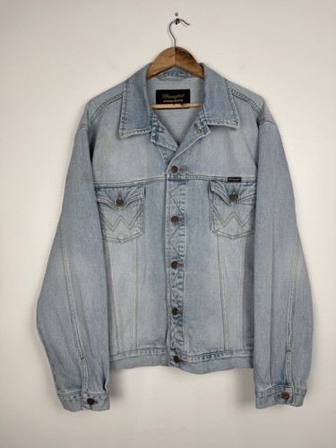 Vintage wrangler denim jacket - denim,