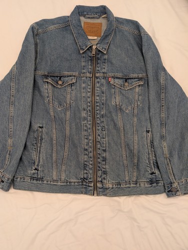 Levi full zip trucker jacket - full,
