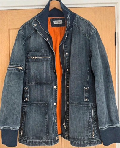 Nexus mens blue denim - blue, jacket