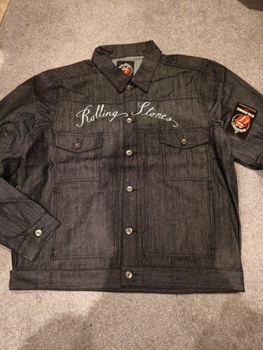 Rolling stones levi jacket - rolling,