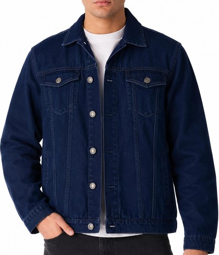 Men denim jacket - men's,