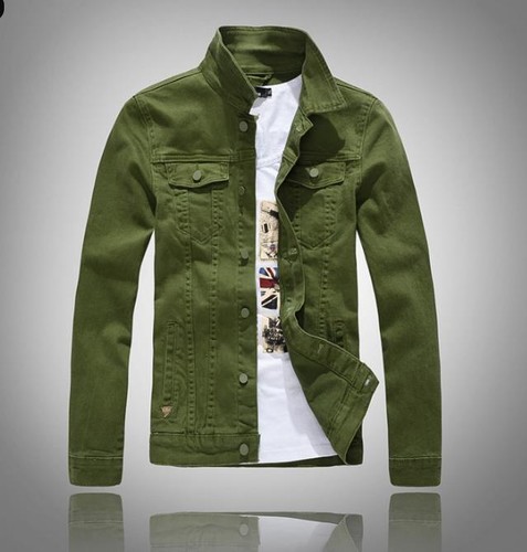 Mens denim jeans jacket cotton - denim,