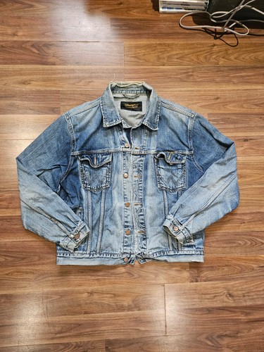 Wrangler blue faded denim - blue,