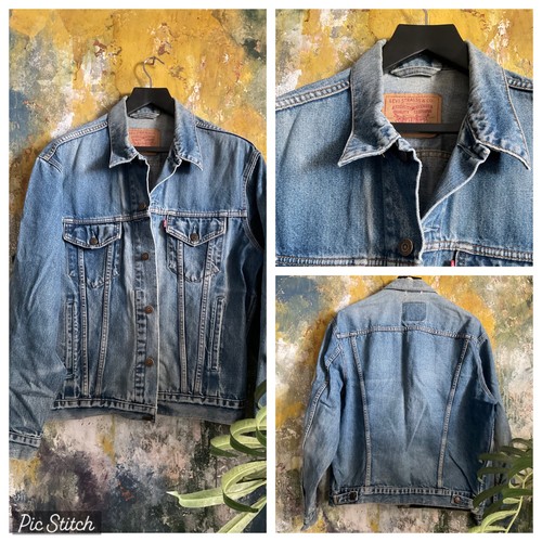 Mens denim jacket vintage - denim,
