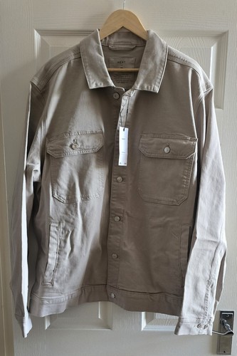 Next neutral denim trucker - neutral,