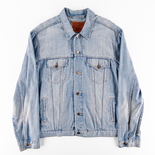 Levi mens denim jacket blue - mens,