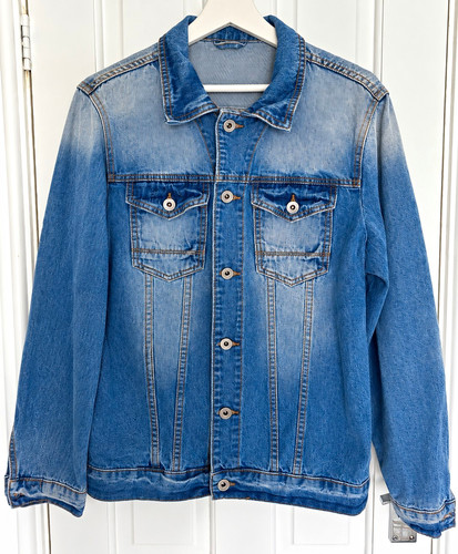 Bhs men blue cotton denim - men's,
