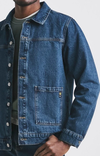 Union denim chore jacket - union,