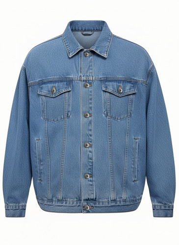 Men denim jacket 100 - jacket,, 100%