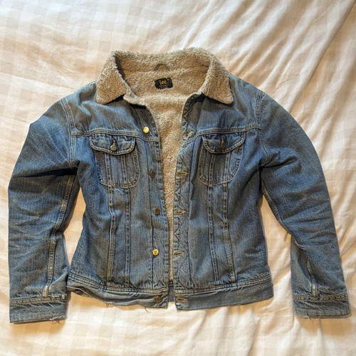Vintage lee rider sherpa lined - lee,