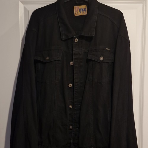 Duke jeans black denim jean - black,