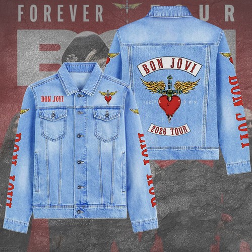 Bon jovi denim jacket - jovi,